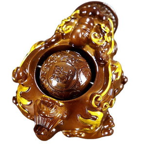 Tea Pet Ornament Rolling Water Spray Big Pixiu Tea Ceremony Tea Play Accessories Transfer Color Changing Tea Set Tea Tray acacuss