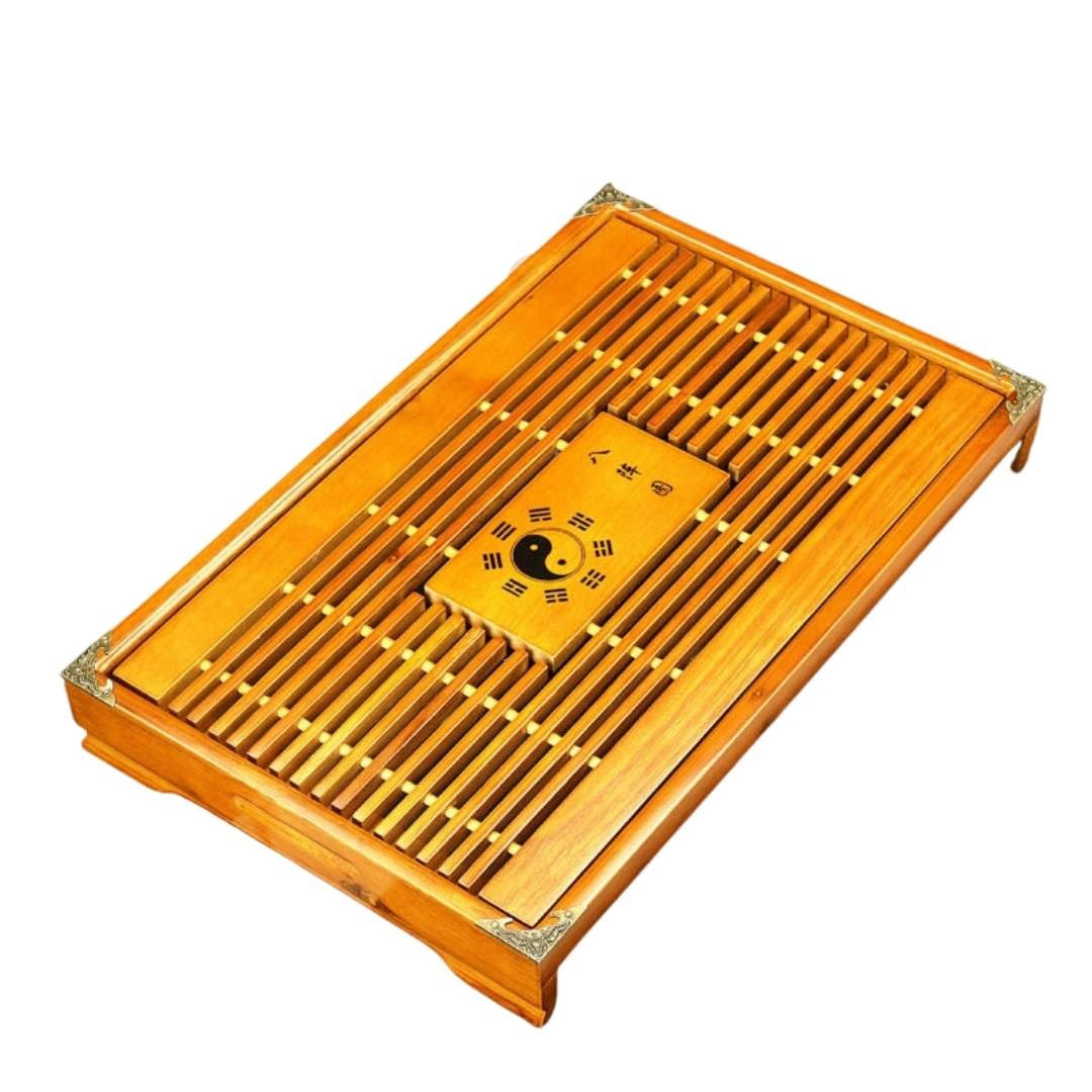 Tea Tray Drainage Water Storage - Kung Fu Tea Board Table - acacuss