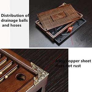 Tea Tray Drainage Water Storage - Kung Fu Tea Board Table - acacuss