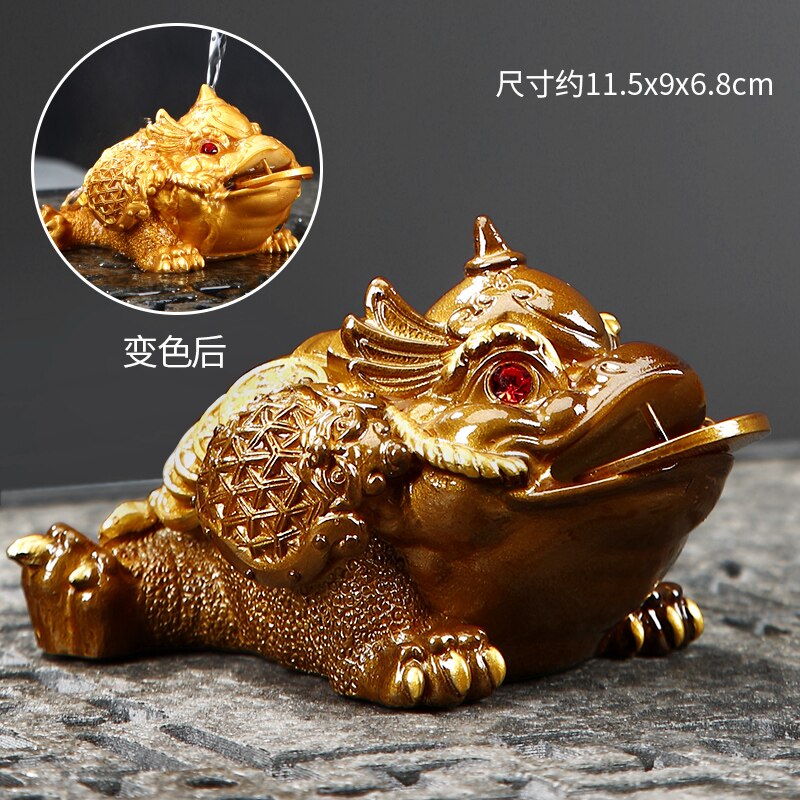 Tea pet color changing fruit tea from pet furnishings to boutique household tea table tea set tea pet tea ceremony furnishings acacuss