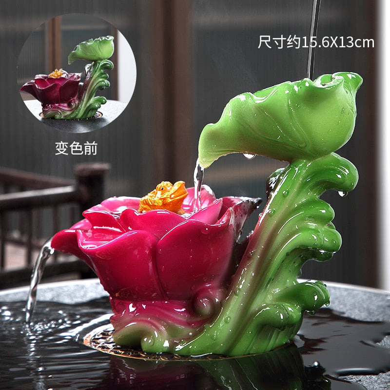 Tea pet color changing fruit tea from pet furnishings to boutique household tea table tea set tea pet tea ceremony furnishings acacuss