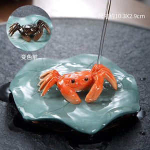 Tea pet color changing fruit tea from pet furnishings to boutique household tea table tea set tea pet tea ceremony furnishings acacuss