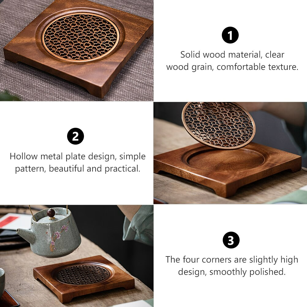Teapot Mat Household Pot Holder Coaster Tea Mat - acacuss