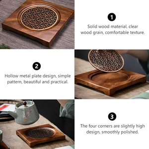 Teapot Mat Household Pot Holder Coaster Tea Mat - acacuss