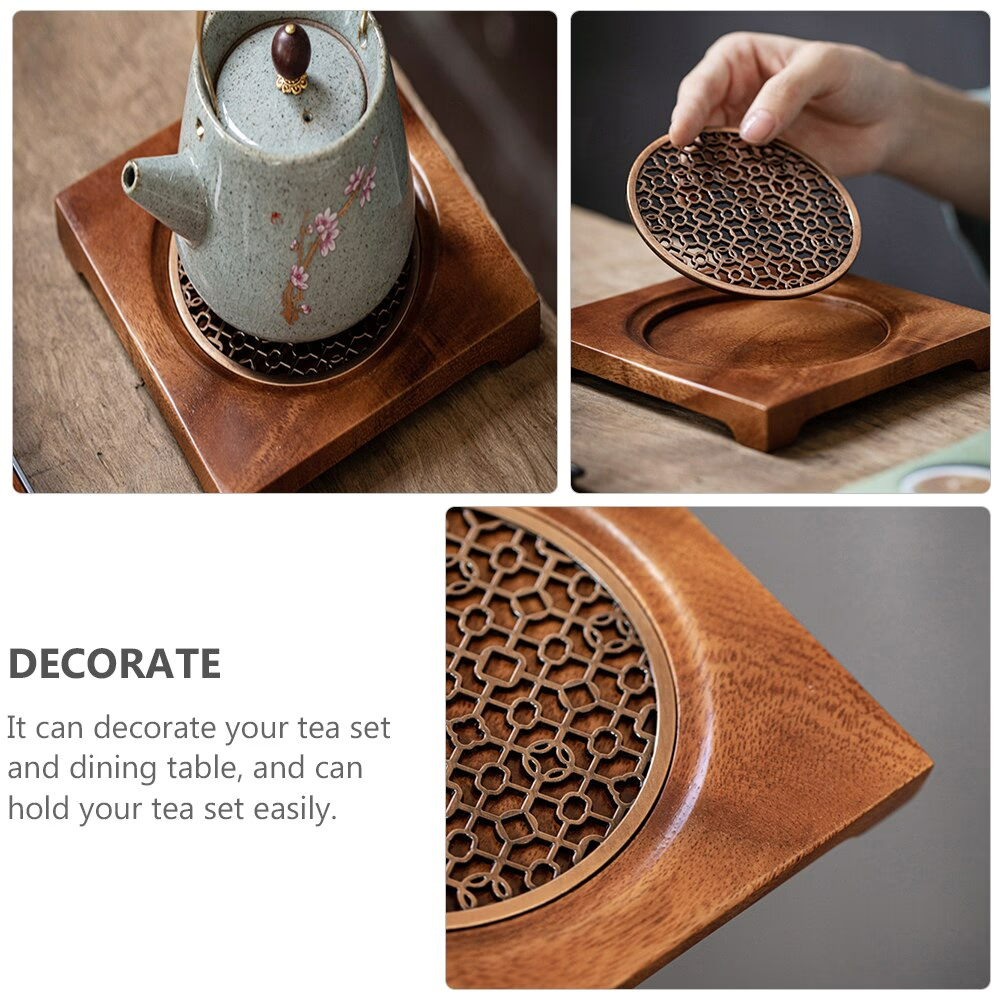 Teapot Mat Household Pot Holder Coaster Tea Mat - acacuss