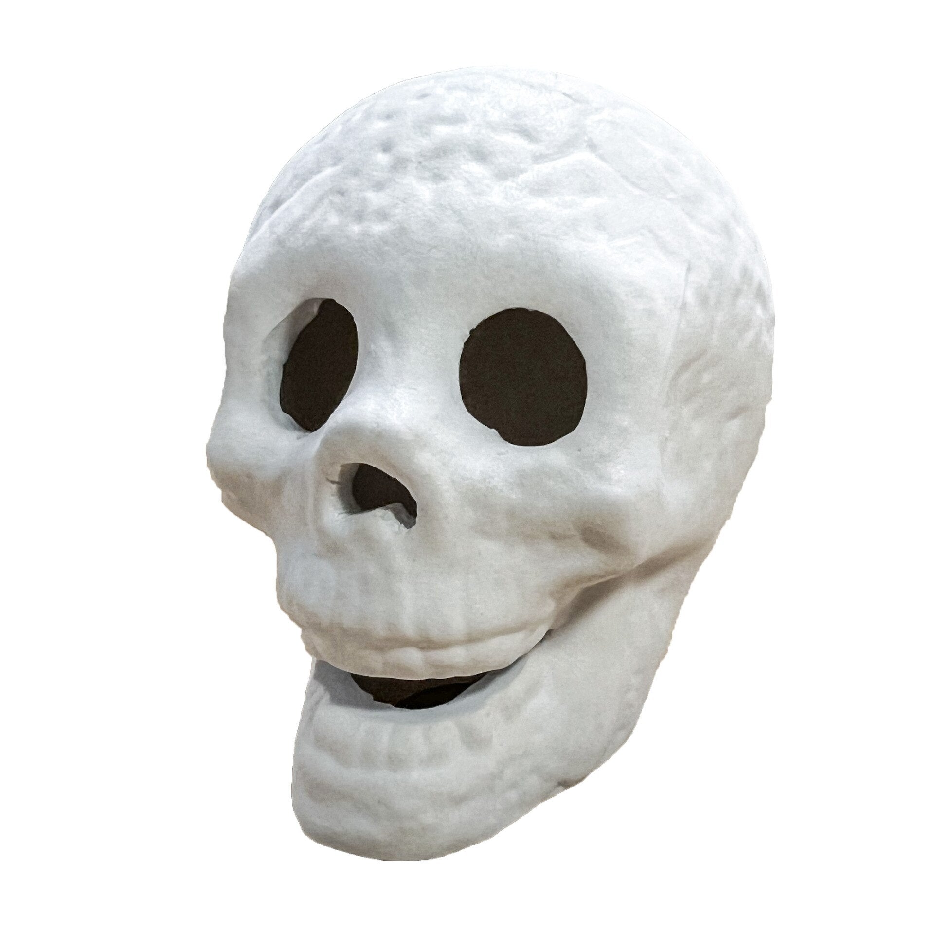 Terrifying Skull Fire Pit Halloween Decoration Reusable Ceramic Fire Pit Simulation Skull Props Horror Ceramic Fireplace Burning acacuss