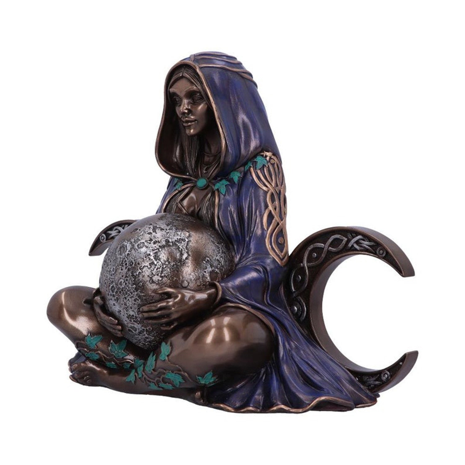 The New Mother Earth Art Statue Millennial Gaia Statue Figurine Nemesis desk Resin Charms Statue Mother Earth Goddess Home Decor acacuss