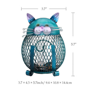 Tooarts Animal Figurines Money Box Handmade Practical Metal Craft Home Decor Modern Style Home Decoration Accessories Gift acacuss