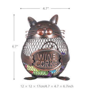 Tooarts Animal Figurines Money Box Handmade Practical Metal Craft Home Decor Modern Style Home Decoration Accessories Gift acacuss