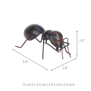 Tooarts Ant Ornaments Iron Animals Home Ornament Mini Animal Garden Micro Landscape Photography Props acacuss