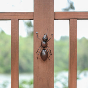 Tooarts Ant Ornaments Iron Animals Home Ornament Mini Animal Garden Micro Landscape Photography Props acacuss