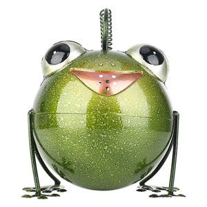 Tooarts Cartoon Frog Watering Pot Iron Animal Watering Can Metal Plants sprinkler for Fairy Home Garden Decoration Dropshipping acacuss