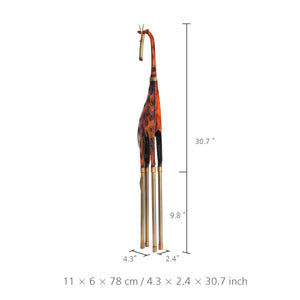 Tooarts Giraffe Ornament Iron Art Decor Handmade Craft Home and Outdoor Decoration Perfect Gift for Giraffe and Animal Lovers acacuss