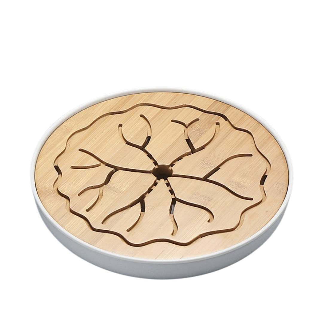Traditional Bamboo Wood Gongfu Tea Tray | Tea Table Tray Drainage - acacuss
