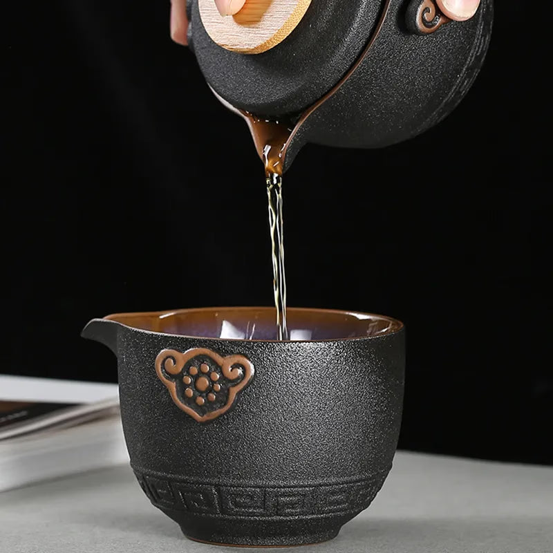 Travel tea set - acacuss
