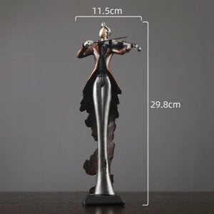 ACACUSS Unique bookshelf Decor Music Art Character Model Statue Creative Living Room Decoration Wine Cabinet Ornaments Figurine - ACACUSS