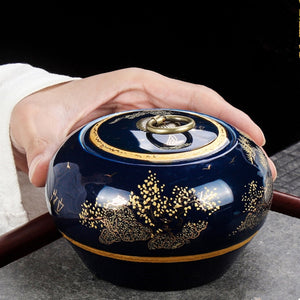 Urn Funeral Ashes For Human Cremation Pet Ashes Holder Keepsake Memory Pal Ashes Ceramic Urns Casket For Dog Cat Bird acacuss