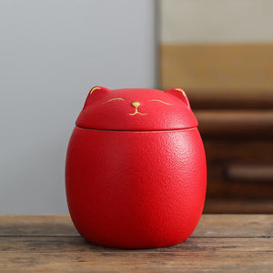 Urn for Pet Ashes- Cat Shape Memorial Cremation Urns-Handcrafted Black Decorative Urns for Funeral，Cat urn，Dog urn acacuss
