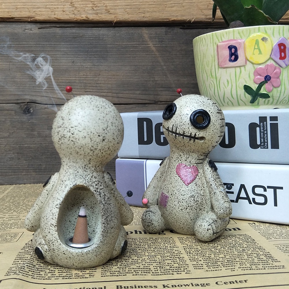 VOODOO Doll Incense Burner - acacuss
