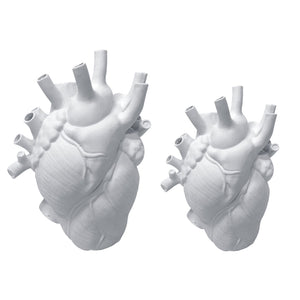 Vase Container Simulation Anatomical Heart-shaped Vase Dried Flower Pot Art Vase Human Statue Desktop Home Decoration Ornaments acacuss