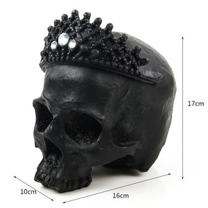 Vilead 9 Styles of Personalized Skulls Home Decoration Art Painting Supplies Halloween Props Skull Ornaments Fashion Bar Decor acacuss