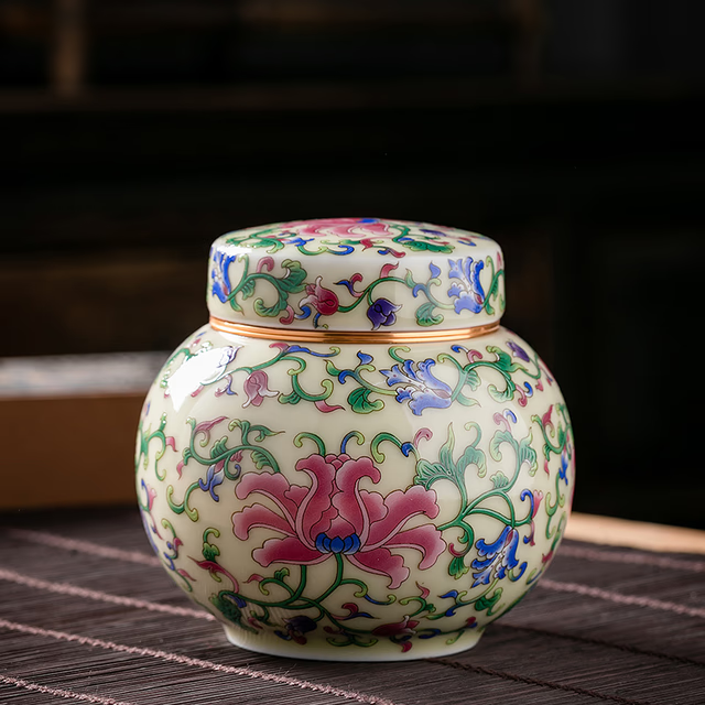 Vintage coffee canister acacuss