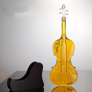 Violin Whiskey Scotch Decanter Set Best for whiskey gift Vintage Blower - acacuss