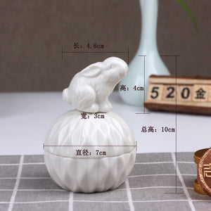 White Pet Cremated Ashes Cat and Dog Souvenirs Pet Ashes Storage Box Pet Urns Keepsake Urns Cremation Urns acacuss