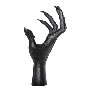Witch Hand Wall Hanging Wall Hanger Decoration Wall Simulation Devil Hands Statue 3d Open Hand Sculpture Resin Decorative Art acacuss
