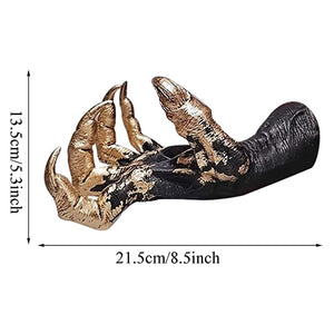 Witch Hand Wall Hanging Wall Hanger Decoration Wall Simulation Devil Hands Statue 3d Open Hand Sculpture Resin Decorative Art acacuss