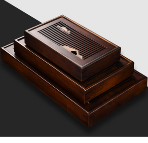 Wood Tea Tray Drainage Water Storage - Tea tray gong fu - acacuss