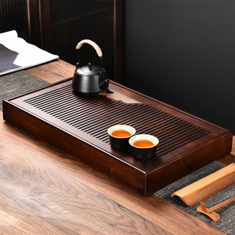 Wood Tea Tray Drainage Water Storage - Tea tray gong fu - acacuss