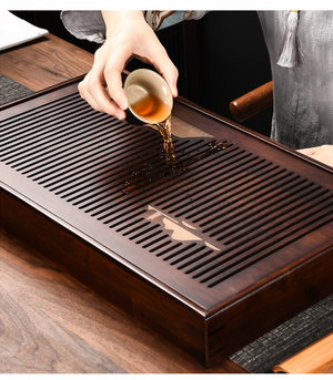 Wood Tea Tray Drainage Water Storage - Tea tray gong fu - acacuss