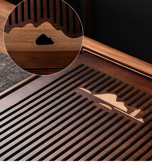 Wood Tea Tray Drainage Water Storage - Tea tray gong fu - acacuss