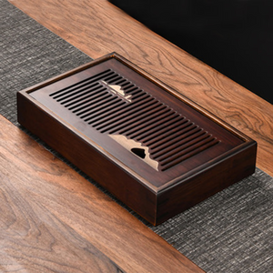 Wood Tea Tray Drainage Water Storage - Tea tray gong fu - acacuss
