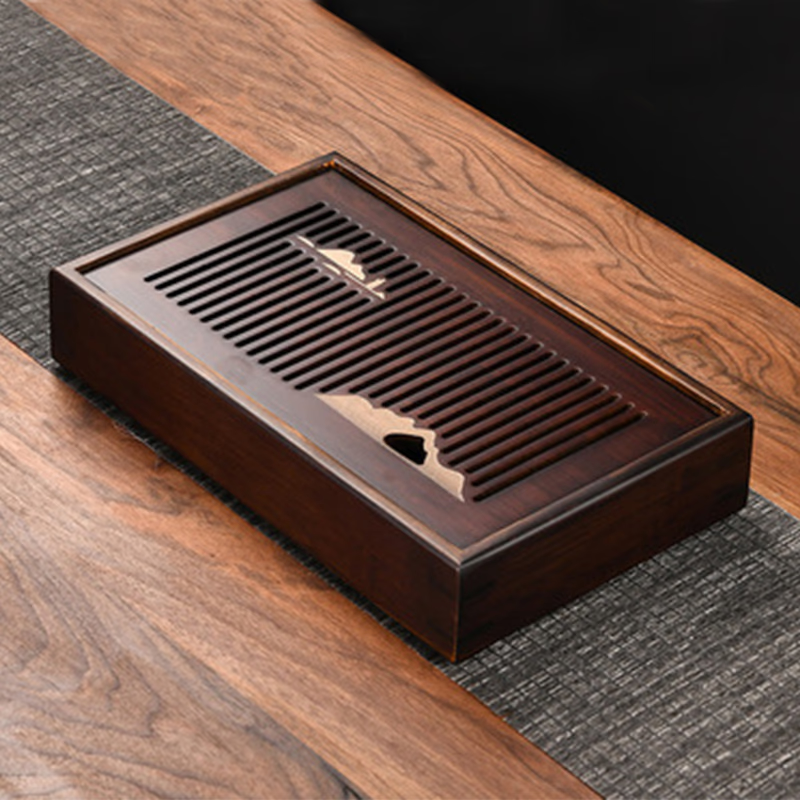 Wood Tea Tray Drainage Water Storage - Tea tray gong fu - acacuss