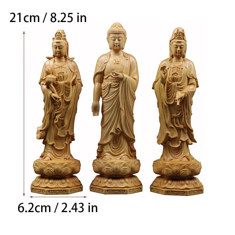 Wooden Guanyin- Ru Laifo Statue Solid wood hand carving Chinese Buddha statue Home living room, room feng shui Statue acacuss