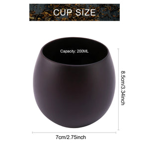Wooden Yerba Gourd Mate Tea Set Handmade Natural Wood Coffee Water Mate Cup with Spoon Straw Bombilla Brush 200ML acacuss