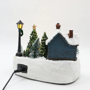 XMAS Home Decor 2023 Luminous Light Cute Kids House Decor Resin Ornaments Swing Beautiful Bedroom Christmas Gifts acacuss