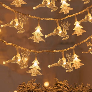 Xmas Snowflake LED Light Christmas Decoration 2023 Home Hanging Garland Christmas Tree Decor Navidad Natal Xmas Gift New Year acacuss