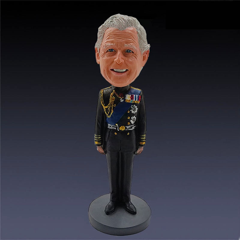 2023 YearThe King of England Charles III Coronation Resin Ornaments UK Royal Challenge Crafts Souvenir Home Decorations Gifts acacuss