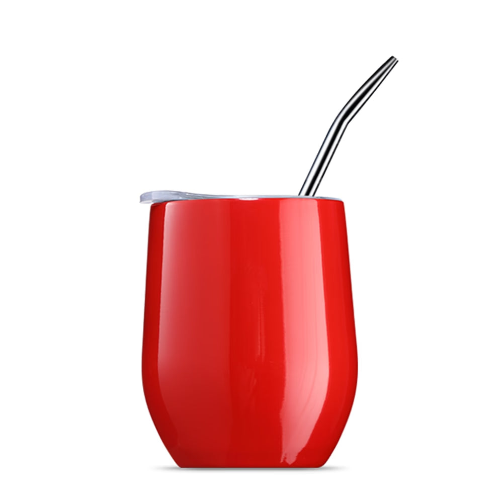 Yerba Mate Tea Cup 304 Stainless Steel Cup With Lid Heat Resistant Portable Tea Mug With Straw And Brush Water Thermos Bottle acacuss