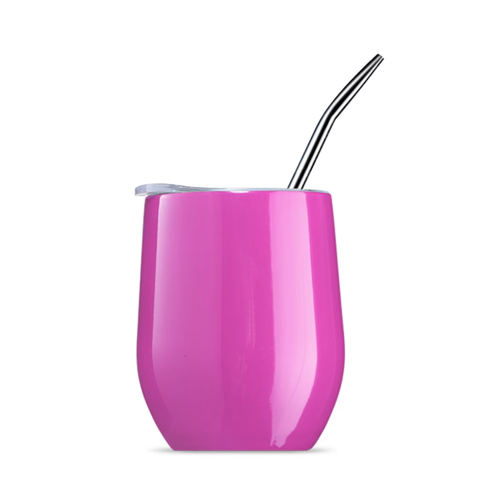 Yerba Mate Tea Cup 304 Stainless Steel Cup With Lid Heat Resistant Portable Tea Mug With Straw And Brush Water Thermos Bottle acacuss