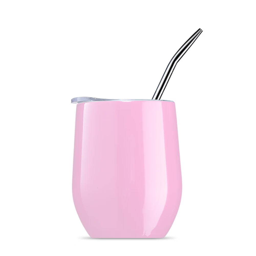 Yerba Mate Tea Cup 304 Stainless Steel Cup With Lid Heat Resistant Portable Tea Mug With Straw And Brush Water Thermos Bottle acacuss