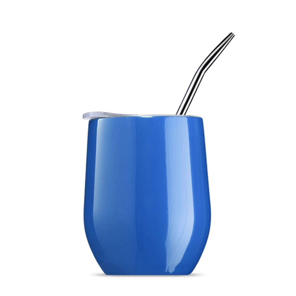 Yerba Mate Tea Cup 304 Stainless Steel Cup With Lid Heat Resistant Portable Tea Mug With Straw And Brush Water Thermos Bottle acacuss