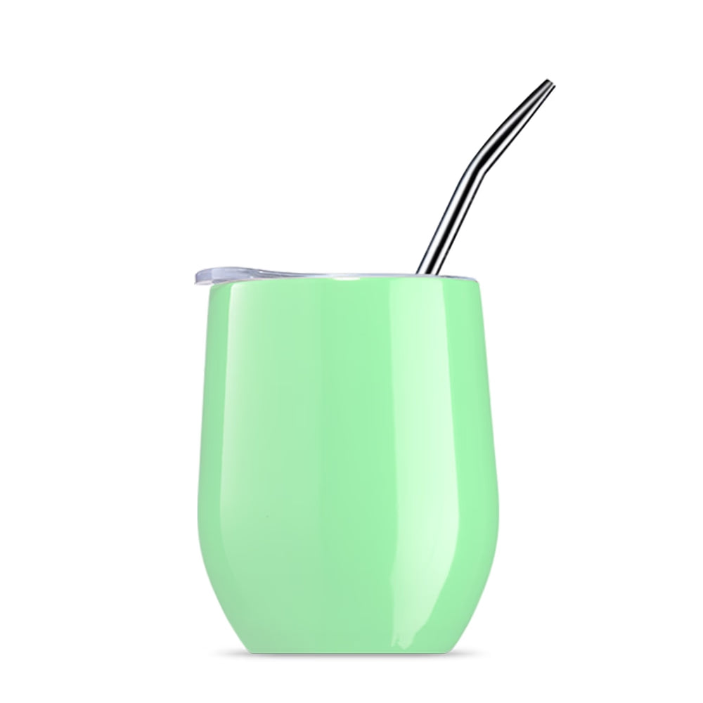 Yerba Mate Tea Cup 304 Stainless Steel Cup With Lid Heat Resistant Portable Tea Mug With Straw And Brush Water Thermos Bottle acacuss