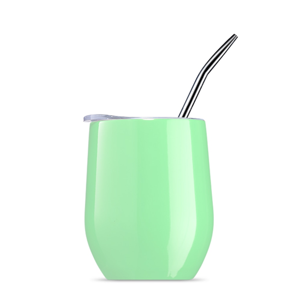 Yerba Mate Tea Cup 304 Stainless Steel Cup With Lid Heat Resistant Portable Tea Mug With Straw And Brush Water Thermos Bottle acacuss