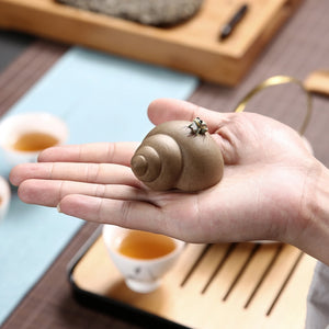 Yixing Handmade Purple Sand Tea PetCreative Frog Water Spray Kung Fu Tea SetTea Tray Ornaments Home Tea Table TeaPlay acacuss