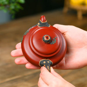 Yixing Tea Pot Teapot Tea Pot Filter Handmade Purple Clay Teaware Customized Gifts Drinkware Set acacuss