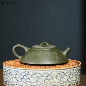 Yixing Tea pot purple clay filter Stone scoop teapot beauty kettle Raw ore Handmade Boutique Tea set Customized authentic 120ml acacuss
